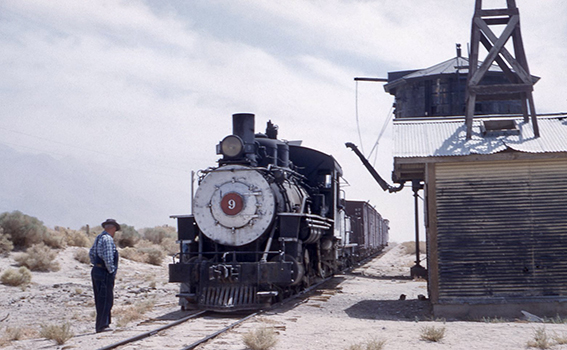 Southern Pacific 18 at Laws California