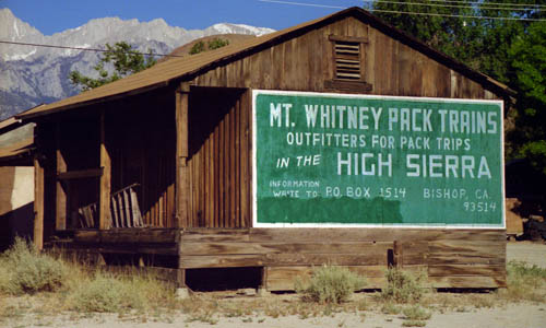 mt. whitney pack trains
