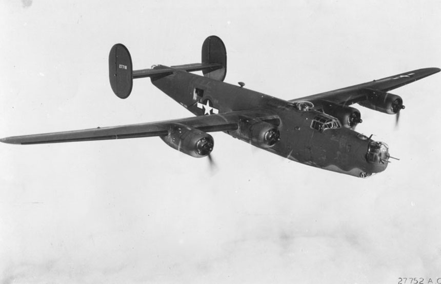 WWII Consolidated Vultee Aircraft Corporation B24 "Liberator" Bom...